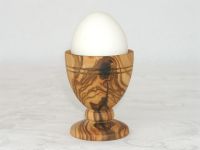 Olive wood egg cup