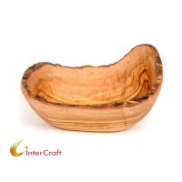 bol rustique  en bois d'olivier 14 cm