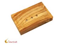 porte savon en bois olivier 