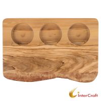Olive Holz Flug Tablett Board