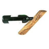 Olive wood bottle holder 
